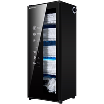 Chigo towel clothing disinfection cabinet household commercial vertical cleaning cabinet beauty salon barber shop bathing club 1908