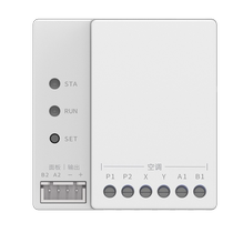 The Hitachi air duct machine of Little Superman smart module Greeme is connected to the Mijia controller central air conditioning gateway