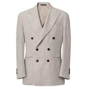 Cultum french linen spring and summer casual suit