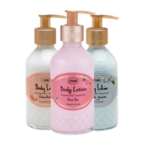 (Self-operated) Sabon body lotion 200ml moisturizing and long-lasting rose body lotion mango jasmine emerald green