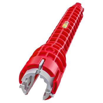 Multifunctional faucet wrench installation tool