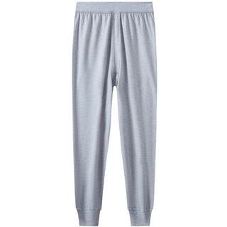 The elderly's pure cotton linen pants, dad's thin warm autumn trousers