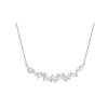 Fan Qi wisteria flower 925 silver necklace given to girlfriend on Chinese Valentine's Day