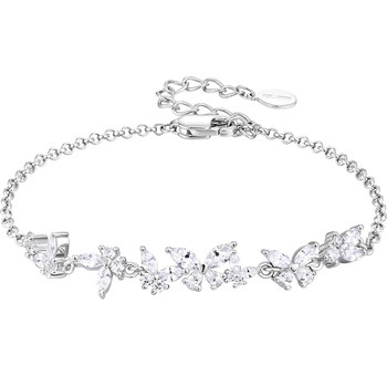 Catiro Butterfly Dance Bracelet Girls 925 Silver Light Luxury Niche Ins Butterfly Light Luxury Birthday Gift for Girls