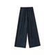 XWI Xinwei 100% Acetate Fiber Old Money Style Casual Pants Women's 2026 Summer High Waist Covering Hips Slim Straight Leg Wide Leg Pants