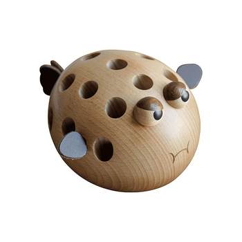 Angry puffer fish funny stationery to give girls gifts