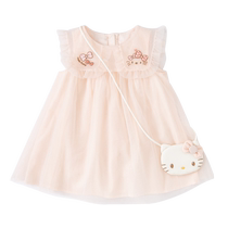 Hello Kitty co-marqué David Bella filles robe été maille robe de princesse robe pour enfants