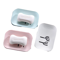 Soap box punch-free creative personality drain cartoon bathroom bathroom home soap box stand cute soap box