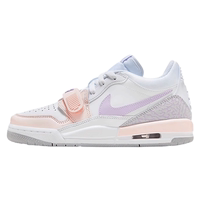 (self-salarié) NIke Nike chaussures pour femmes AJ312 Pink violet rétro bas aide les chaussures de basket-ball HF0747-151