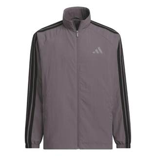 李现同款宽松插肩袖三条纹夹克外套男女秋季adidas阿迪达斯轻运动