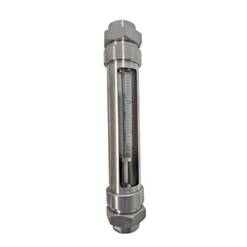 Glass rotor flowmeter float flowmeter liquid