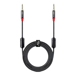 3.5四节双头插耳机线TRRS音频延长线手机声卡直播电脑屏蔽连接5米