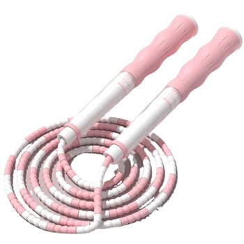 Signable soft bead bamboo skipping rope for children and adults only