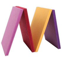 Polyester fiber sound-absorbing board wall decoration bedroom home piano room kindergarten soundproofing board sound-absorbing material self-adhesive