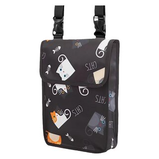 电动车挂物包电瓶自行车置物兜神器挂包前置收纳挂袋子手机储物包