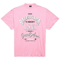 BALENCIAGA 24th autumn new product HOLIDAYS womens NOT BEEN DONE T-shirt