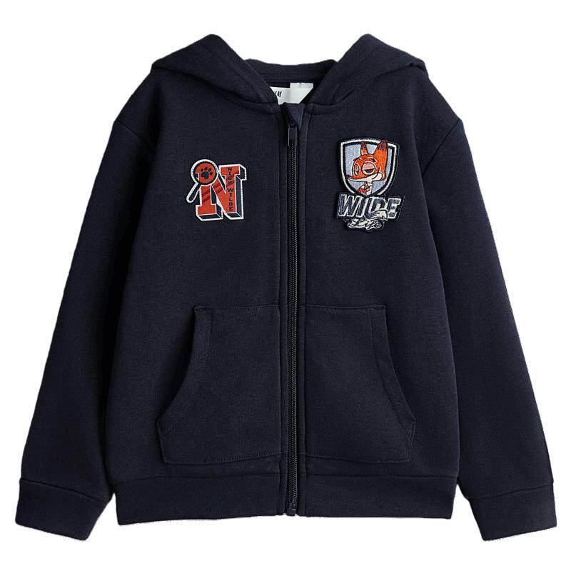 HM children's clothing children's boys and girls sweatshirt zipper hoodie 1346689