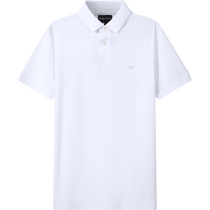 (Self-operated) EA Armani mens summer thin Lyocell short-sleeved POLO shirt 8N1F98 1JUVZ