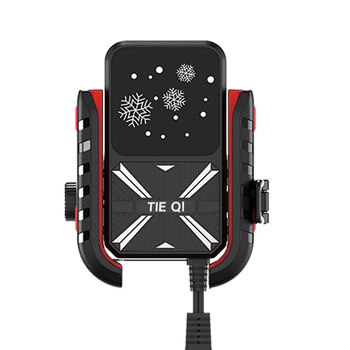 Takeaway order-grabbing refrigerated mobile phone holder is the heat killer