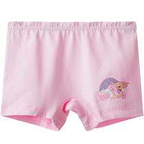 SpongeBob SquarePants IP Girls Underwear Pure Cotton Medium and Large Childrens Boxer Briefs Childrens Shorts Summer 3 Pack