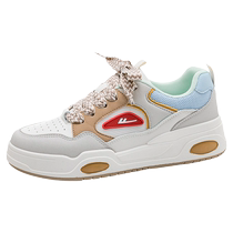 Pull back womens shoes thick-soled white shoes for women 2024 new summer breathable niche casual versatile board shoes for women summer