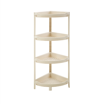 Triangular rack floor-standing multi-layer corner rack