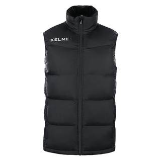 kelme卡尔美运动加厚非羽绒棉马甲轻盈保暖挡水成人男防风棉马甲