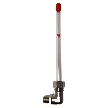 Plexiglass tube level meter boiler water tank water level fire pool display meter high transparent acrylic level meter