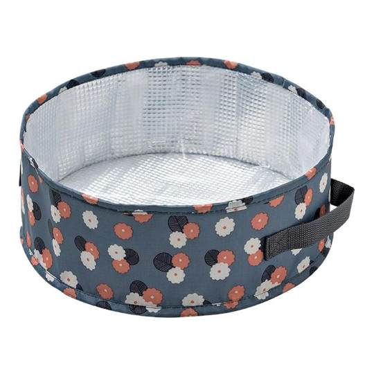 便携式可折叠盆户外水盆旅行露营训练装备泡脚布袋洗脚洗衣洗脸盆