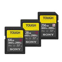 (Autonome) Sony Carte SD Sony Carte mémoire dappareil photo 64 Go SF-G128T TOUGH V90 haute vitesse à trois épreuves