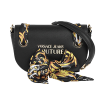 (Self-operated) Versace Jeans Couture Womens Crossbody Half Round Bag 74VA4BABZS467
