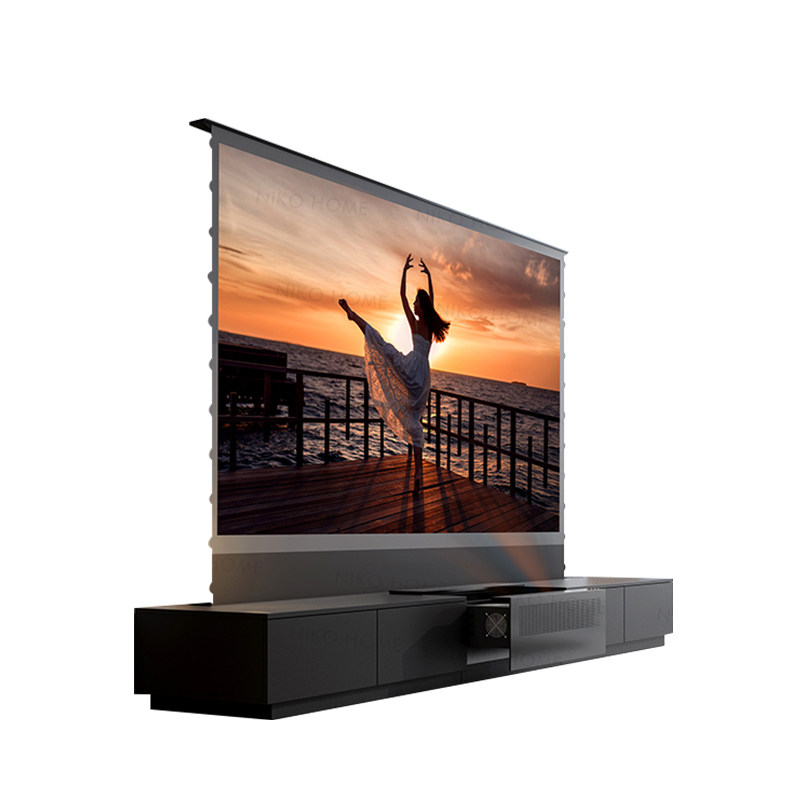 Nickelodeon 100-inch laser TV home theater