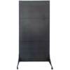 Hole plate floor-standing shelf accessories socks exhibition movable display rack mobile accessories supermarket double-sided shelves