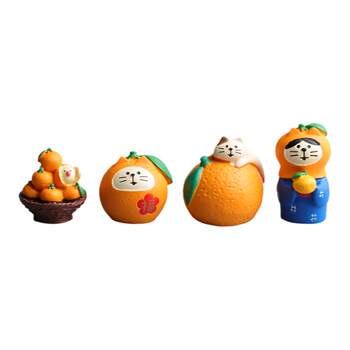 Meet, look! show off your little oranges! ornaments