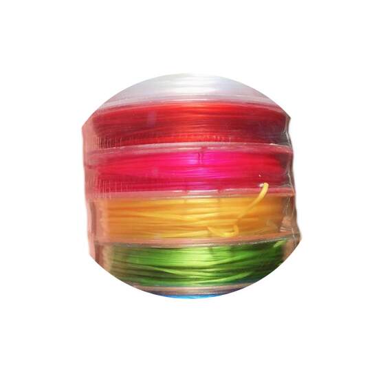 Bracelet elastic cord 8 colors mixed colorful rubber band diy