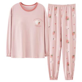 100% cotton loungewear set with chest pads for wear outside