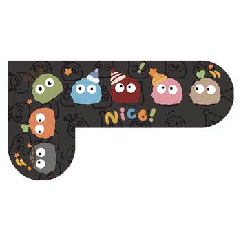 Kitchen l-shaped corner kitchen floor mat cartoon