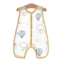 The Jing Kiri Baby Pipa Cloak Slim Fit Summer Newborn Conjoint Clothes Mens Baby Sleeveless Vest Khaki Spring Summer Dress