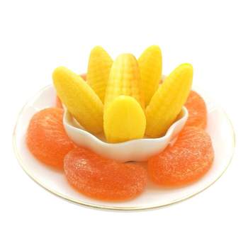 Corn and orange gummy combination 5kg whole box wedding candy engagement wedding nostalgic gummy snacks new year's goods