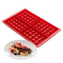 (Self-operated) LEKUE waffle mold oven silicone waffle cake baking tool shape Germany