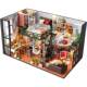 Tianyu wooden literary style loft DIY handmade hut