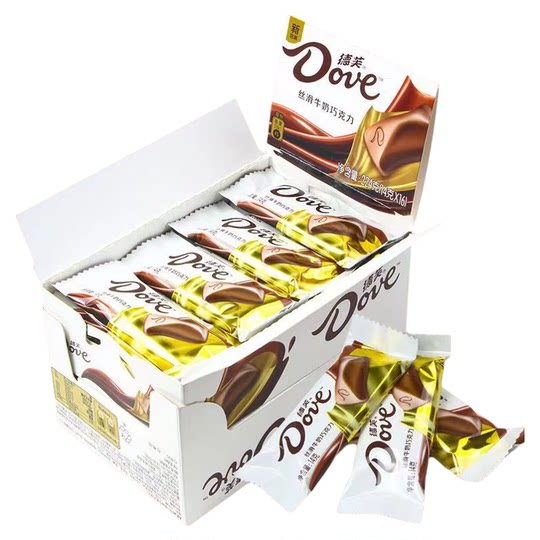 Dove chocolate 112g bowl snacks