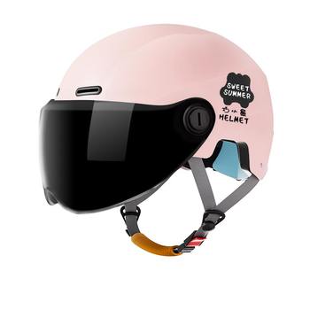 Electric bike helmet for boys and girls 6-12 years old, suitable for all seasons