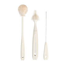Yiqianai Silicone Bottle Brush Cleaning Brush Newborn Baby Bottle Nipple 3-in-1 Multifunctional Bottle Cleaning Brush