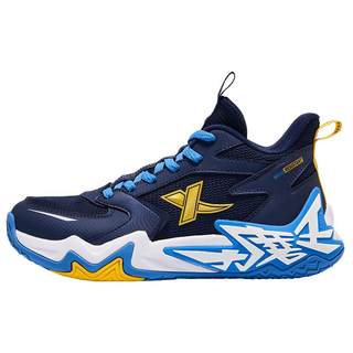 特步童鞋儿童秋季新款男童运动篮球鞋中大童软底舒适运动鞋休闲鞋