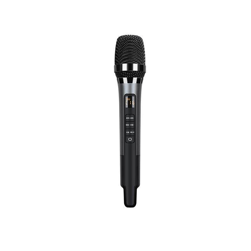 Live singing and recording singing sound card microphone connected to audio mobile phone