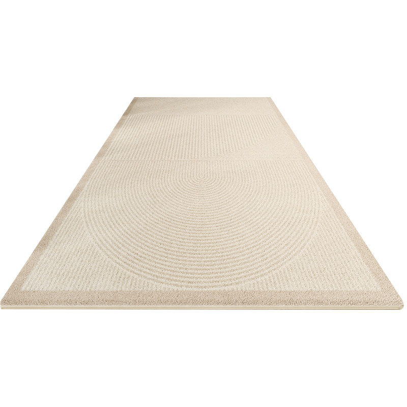 Cream style carpet bedroom bedside mat