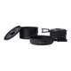 LOCK&LOCK camping pot set portable outdoor camping cooker cooking pot frying pan picnic supplies aluminum alloy
