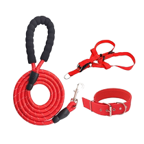 Dog leash medium-sized dog leash harness small and medium-sized dog walking leash dog collar dog leash 2546