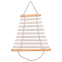 FOL hand-cranked sound beam rotating 9-tone professional sound beam wand hand-held swinging wind chime meditation yoga sound therapy musical instrument therapy